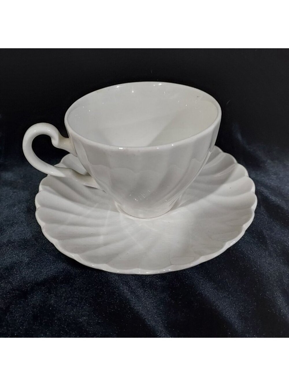 Johnson Brothers Ironstone Regency Snowhite England Cup Saucer Set